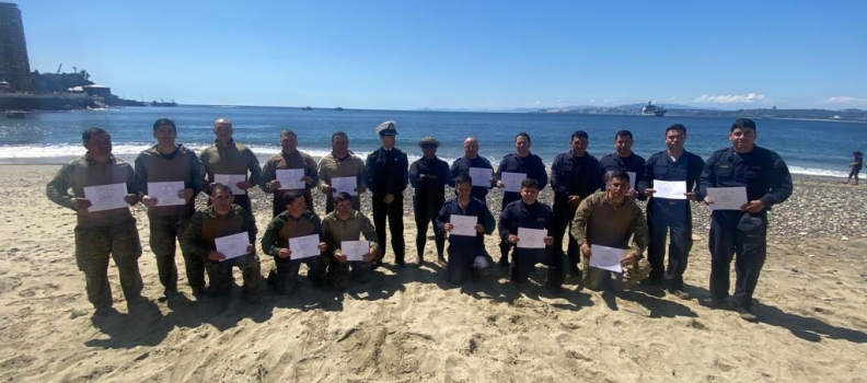 ACADEMIA POLITÉCNICA NAVAL REALIZÓ CURSO “PATRÓN DE BOTE DE GOMA” PARA DOTACIÓN ANTÁRTICA.