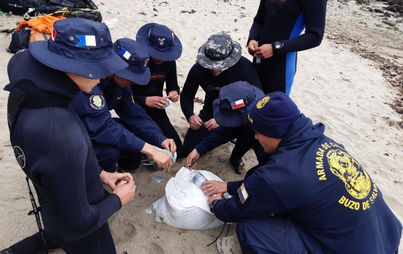 ESCUELA DE BUCEO REALIZÓ CLASES DE DEMOLICIONES SUBMARINAS. ESCUELA DE BUCEO REALIZÓ CLASES DE DEMOLICIONES SUBMARINAS.
