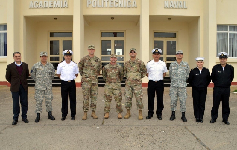 INTEGRANTES DE LA GUARDIA NACIONAL DE TEXAS VISITARON LA APOLINAV. INTEGRANTES DE LA GUARDIA NACIONAL DE TEXAS VISITARON LA APOLINAV.