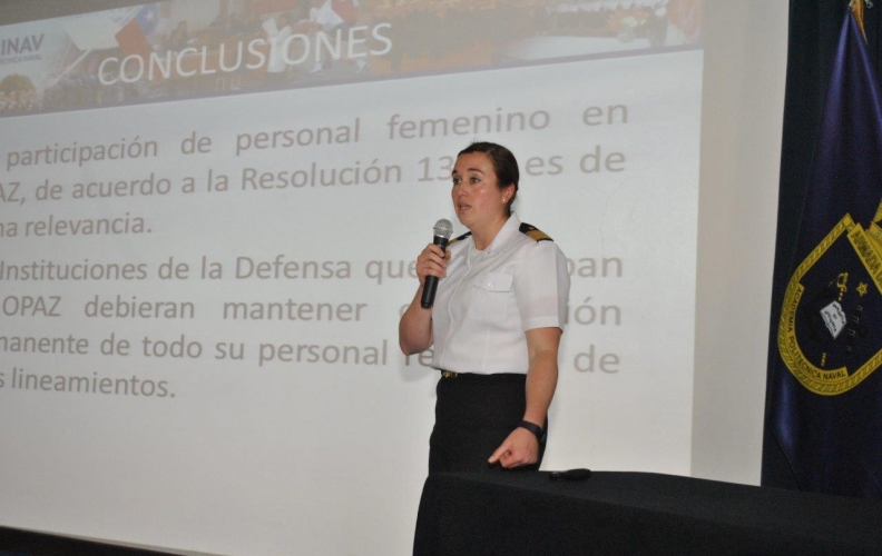 CONFERENCIA “PARTICIPACIÓN Y EXPERIENCIAS EN OPERACIONES DE PAZ” EN APOLINAV. CONFERENCIA “PARTICIPACIÓN Y EXPERIENCIAS EN OPERACIONES DE PAZ” EN APOLINAV.