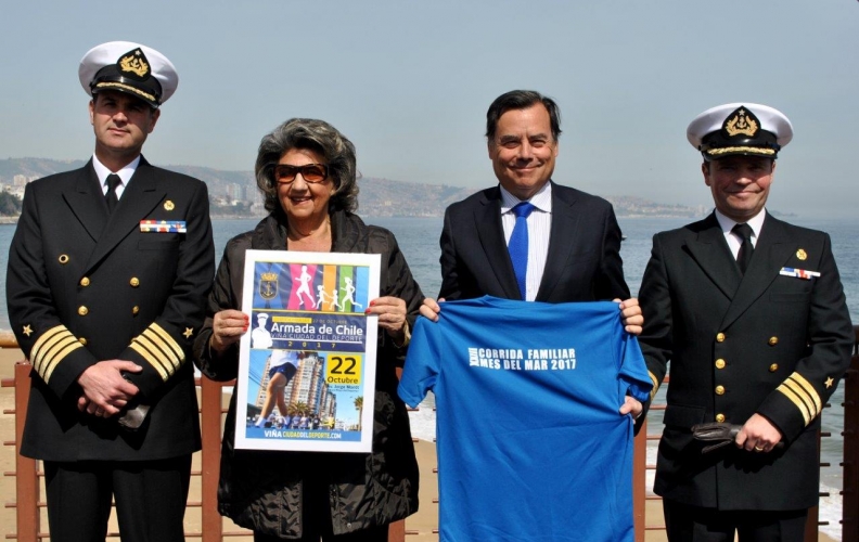 ARMADA Y MUNICIPALIDAD DE VIÑA INVITAN A PARTICIPAR EN CORRIDA FAMILIAR “ARMADA DE CHILE”. ARMADA Y MUNICIPALIDAD DE VIÑA INVITAN A PARTICIPAR EN CORRIDA FAMILIAR “ARMADA DE CHILE”.