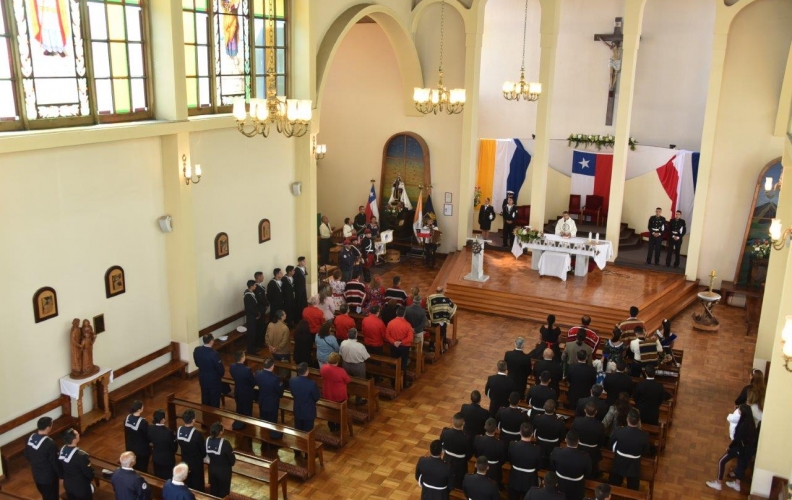 DELEGACIÓN DE LA APOLINAV PARTICIPÓ EN MISA DE CONMEMORACIÓN DE LA INDEPENDENCIA DE CHILE. DELEGACIÓN DE LA APOLINAV PARTICIPÓ EN MISA DE CONMEMORACIÓN DE LA INDEPENDENCIA DE CHILE.