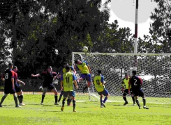 ACADEMIA POLITÉCNICA NAVAL GANA PARTIDO DE FÚTBOL POR LA LIGA DEPORTIVA DE EDUCACIÓN SUPERIOR.