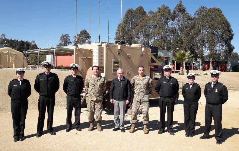 7° AÑO DE TELECOMUNICACIONES DE LA APOLINAV VISITÓ BATALLÓN IM N° 21 “MILLER”. 7° AÑO DE TELECOMUNICACIONES DE LA APOLINAV VISITÓ BATALLÓN IM N° 21 “MILLER”.