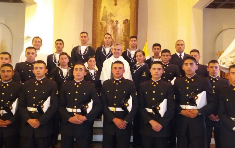 ACADEMIA POLITÉCNICA NAVAL PARTICIPÓ EN LA SANTA MISA CRISMAL. ACADEMIA POLITÉCNICA NAVAL PARTICIPÓ EN LA SANTA MISA CRISMAL.