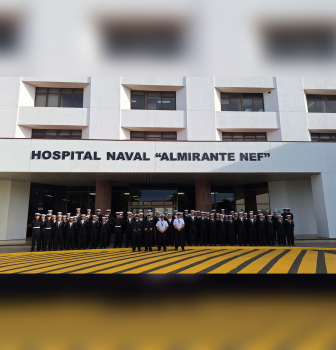 Inicio de práctica clínica de los alumnos de la Escuela de Sanidad de la Academia Politécnica Naval.