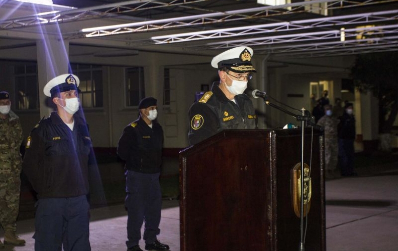 JEFE DE DEFENSA DE VALPARAÍSO SE REUNIÓ CON PERSONAL DE LA FUERZA DE TAREA NAVAL. JEFE DE DEFENSA DE VALPARAÍSO SE REUNIÓ CON PERSONAL DE LA FUERZA DE TAREA NAVAL.