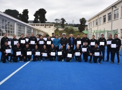 ACADEMIA POLITÉCNICA NAVAL CERTIFICA A LOS PRIMEROS GUÍAS EN ACONDICIONAMIENTO FÍSICO DE COMBATE, AÑO 2025.