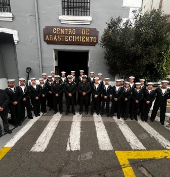 Visita Profesional de Grumetes de la Escuela de Abastecimiento y Servicios al Centro de Abastecimiento (V)