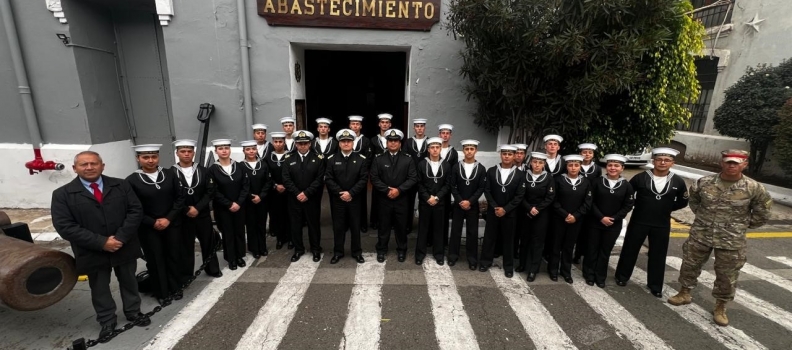 Visita Profesional de Grumetes de la Escuela de Abastecimiento y Servicios al Centro de Abastecimiento (V)