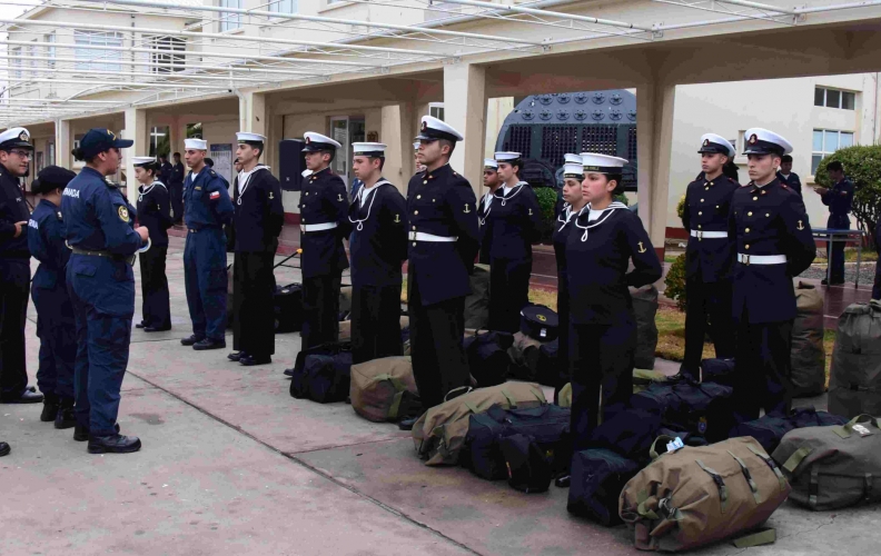 ACADEMIA POLITÉCNICA NAVAL RECIBE A LOS ALUMNOS AÑO 2024.