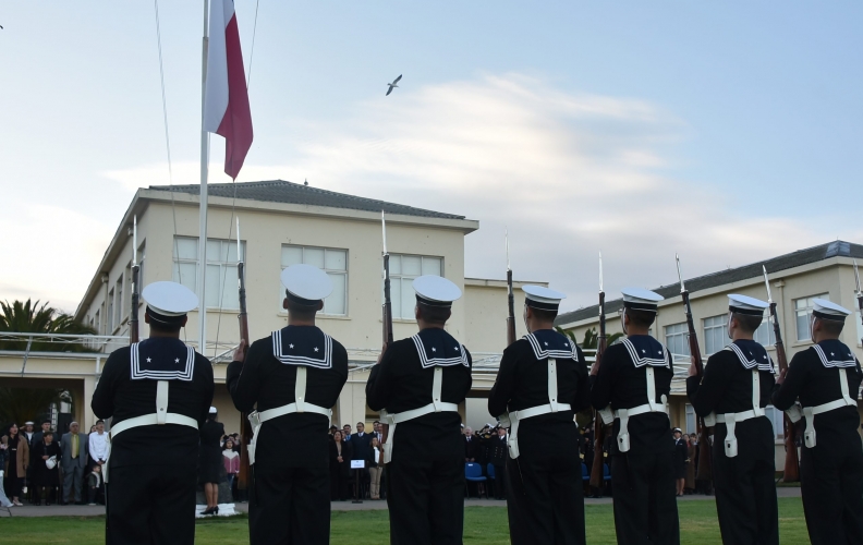 ACADEMIA POLITÉCNICA NAVAL EFECTUÓ CEREMONIA MILITAR INTERNA EN HOMENAJE A LAS GLORIAS NAVALES. ACADEMIA POLITÉCNICA NAVAL EFECTUÓ CEREMONIA MILITAR INTERNA EN HOMENAJE A LAS GLORIAS NAVALES.