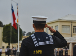 Grumetes se presentan en la Academia Politécnica Naval 2026