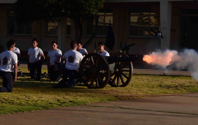 131 AÑOS DE ESPECIALIDAD CONMEMORARON LOS ARTILLEROS NAVALES