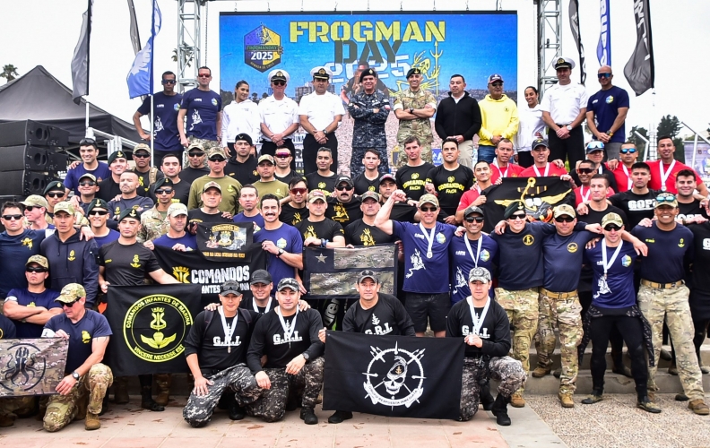 FROGMANDAY 2025: Éxito en la jornada de acción y patriotismo en Viña del Mar