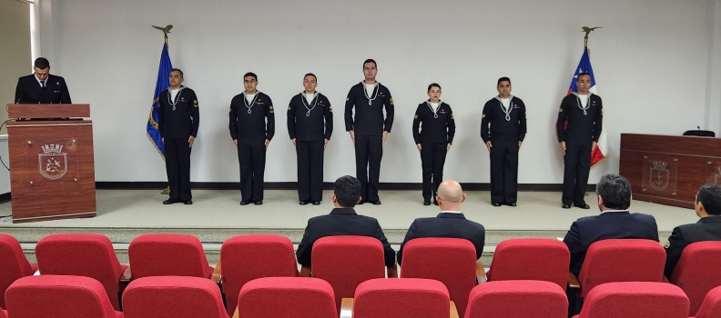 FINALIZA CON ÉXITO EL CURSO DE INGENIERO DE CARGO EN LANCHAS PATRULLERAS Y DE RESCATE EN LA ACADEMIA POLITÉCNICA NAVAL.