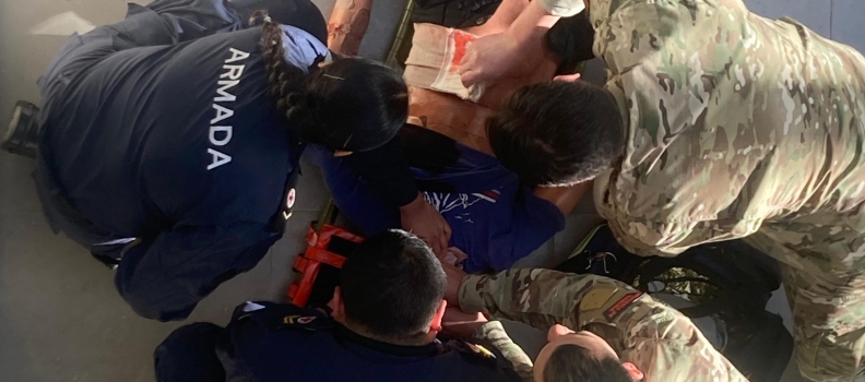 ACADEMIA POLITÉCNICA NAVAL REALIZÓ CURSO “PHTLS” EN PRIZONA.