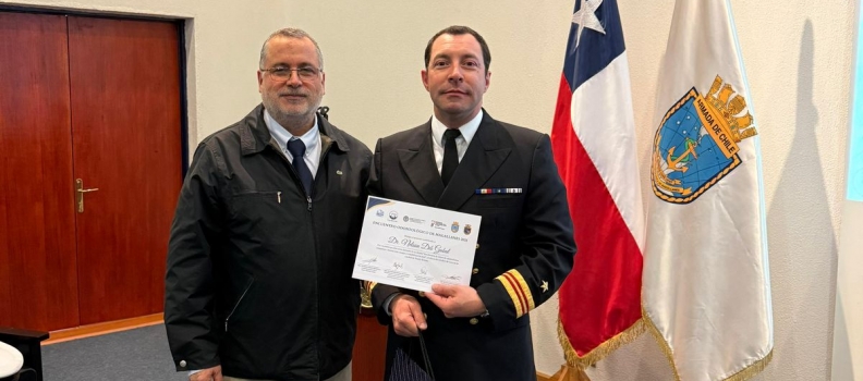 Jefe de la Escuela de Sanidad de la Academia Politécnica Naval realiza exposición sobre Implantología Avanzada en la Central Odontológica de Magallanes